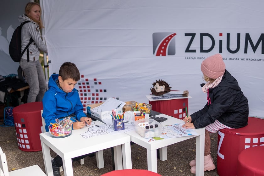 ekopiknik Ekosystemu, na zdjęciach uczestnicy, rodziny z dziećmi oraz organizatorzy, stoiska, atrakcje, zabawy