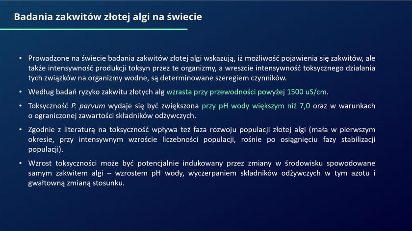 raport w sprawie katastrofy ekologicznej na Odrze