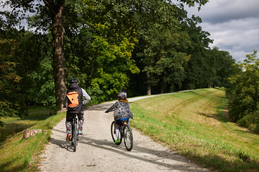 najczęściej park Biskupiński, inaczej zwany Nadodrzańskim