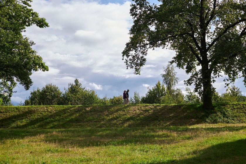 najczęściej park Biskupiński, inaczej zwany Nadodrzańskim