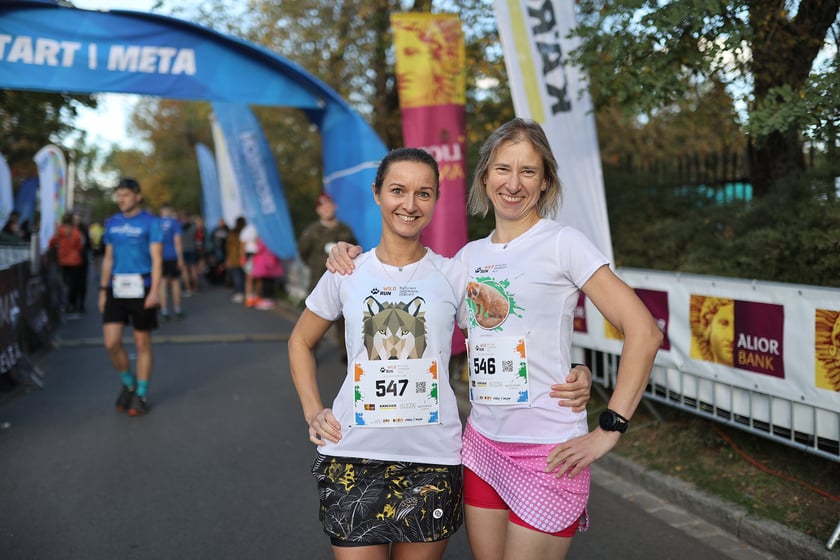 Na zdjęciu uczestnicy Wild Run 2022 w Zoo Wrocław