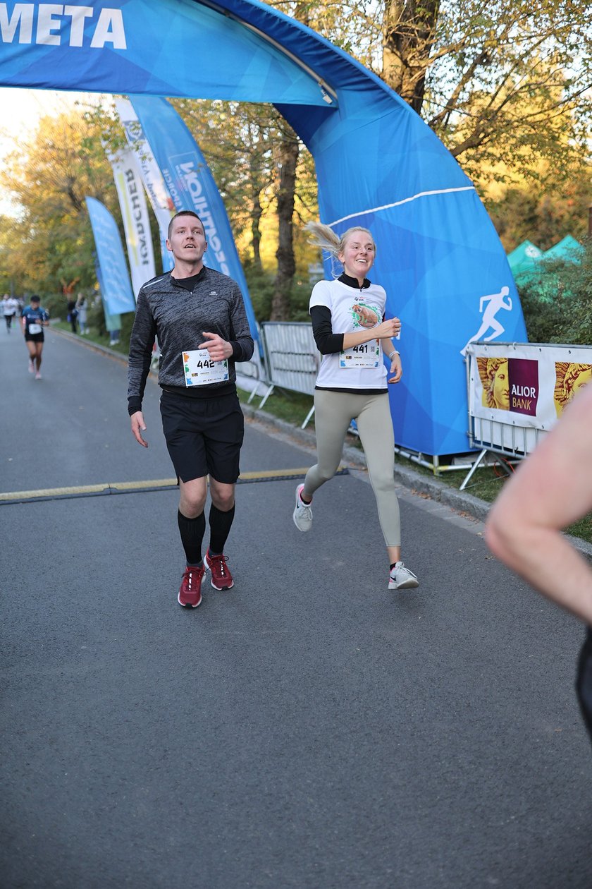 Na zdjęciu uczestnicy Wild Run 2022 w Zoo Wrocław