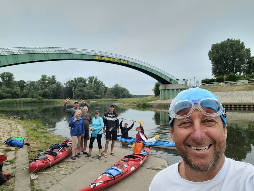Zdjęcia ze spływu kajakowego Wrocław-Berlin 2022