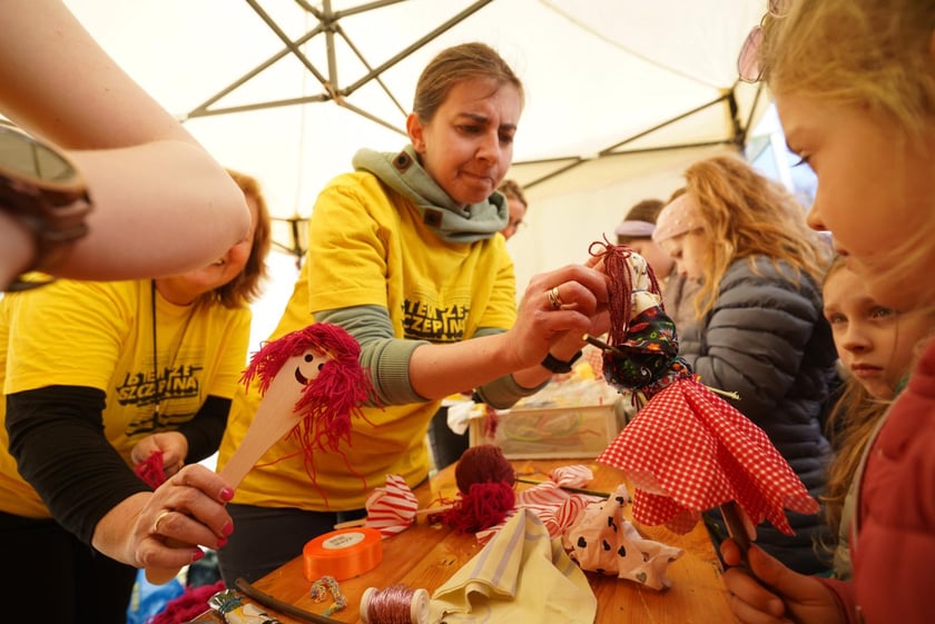 Zielony piknik na placu Strzegomskim