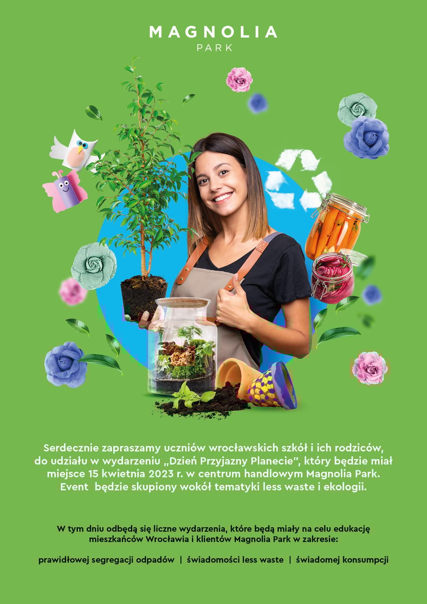 ?Dzień Przyjazny Planecie? w Magnolia Park. Plakat