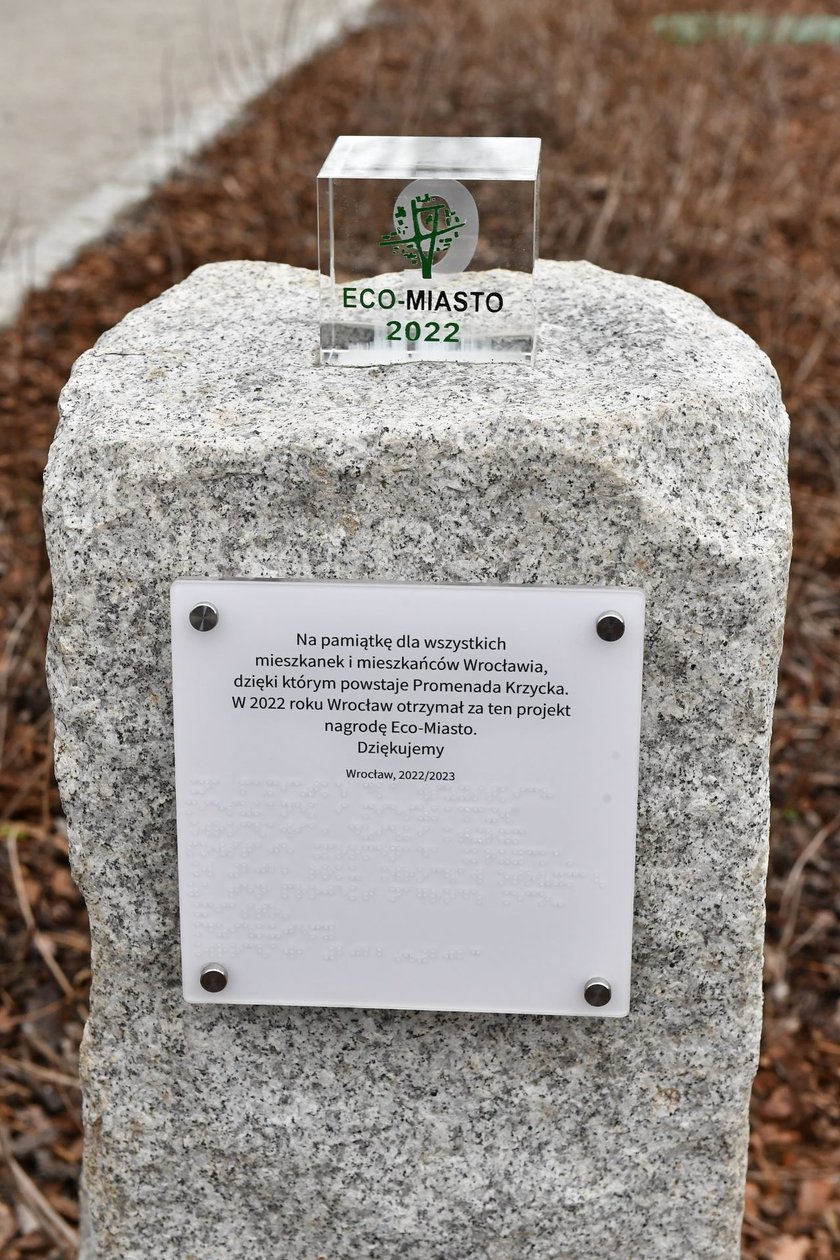 Promenada Krzycka i nagroda Eco-Miasto.