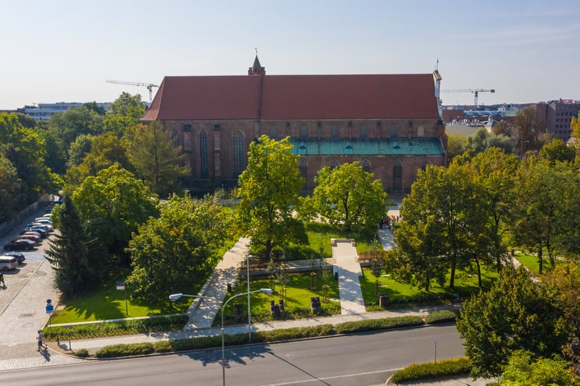 Skwer Wrocławianek przy ul. Bernardyńskiej