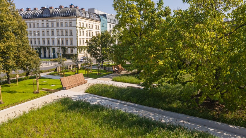 Skwer Wrocławianek przy ul. Bernardyńskiej