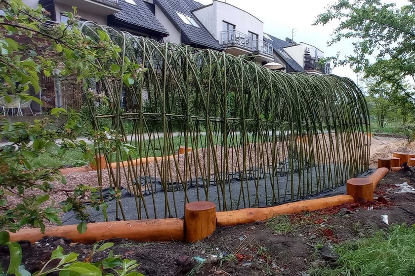 Na Muchoborze Wielkim przy ul. Kunickiego powstaje nowy park kieszonkowy