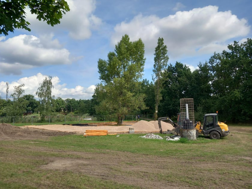 Budowa placu zabaw przy ul. Maślickiej