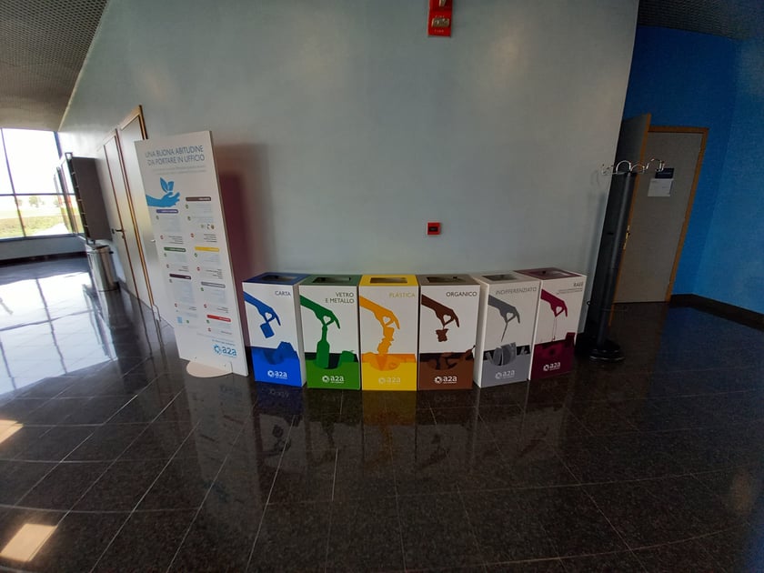 Segregacja odpadów w Lombardii
