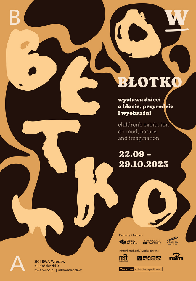 Wystawa Błotko - plakat