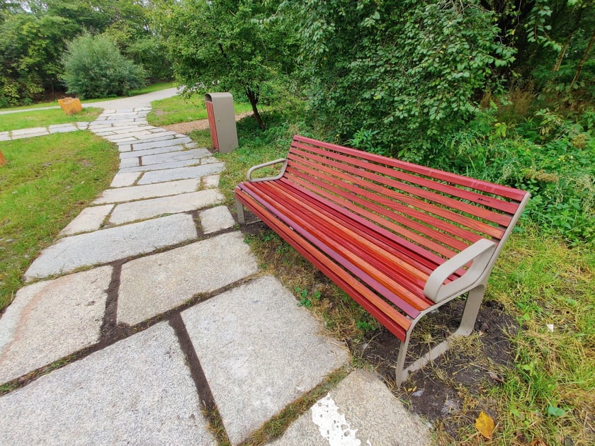 Park kieszonkowy przy ul. Kunickiego na Muchoborze Wielkim