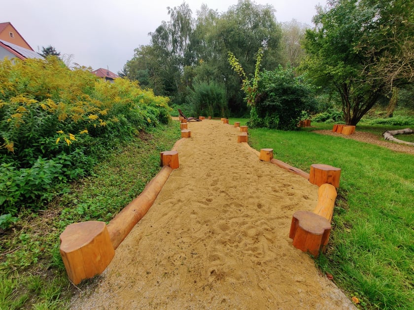 Park kieszonkowy przy ul. Kunickiego na Muchoborze Wielkim