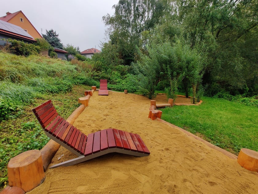 Park kieszonkowy przy ul. Kunickiego na Muchoborze Wielkim