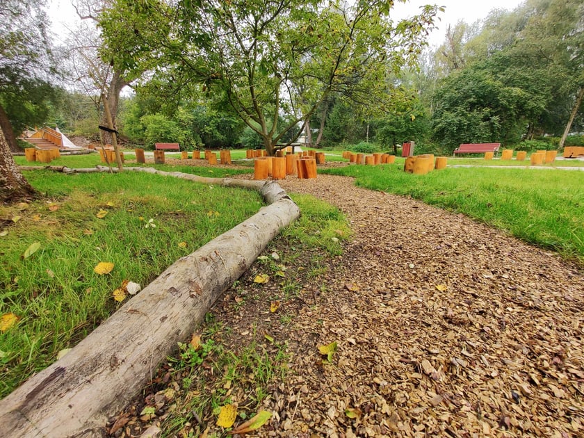 Park kieszonkowy przy ul. Kunickiego na Muchoborze Wielkim