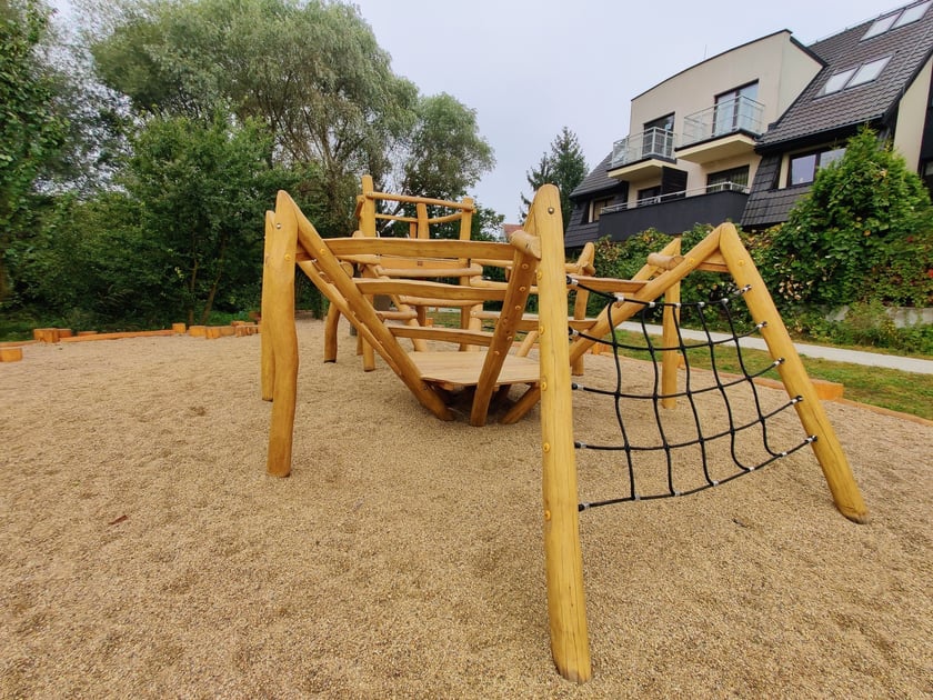 Park kieszonkowy przy ul. Kunickiego na Muchoborze Wielkim