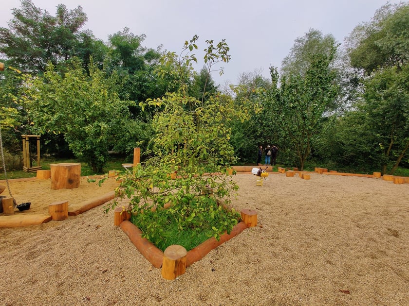 Park kieszonkowy przy ul. Kunickiego na Muchoborze Wielkim
