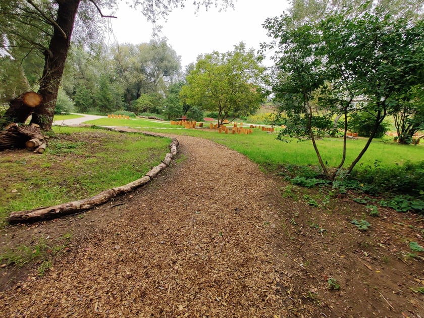 Park kieszonkowy przy ul. Kunickiego na Muchoborze Wielkim