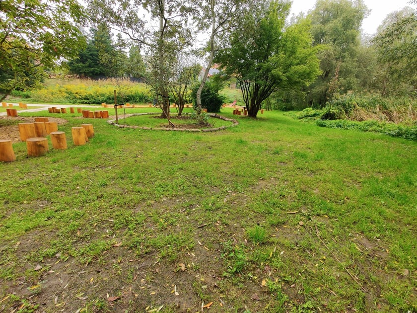Park kieszonkowy przy ul. Kunickiego na Muchoborze Wielkim