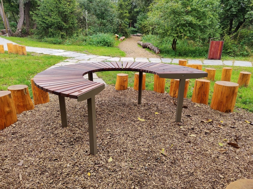 Park kieszonkowy przy ul. Kunickiego na Muchoborze Wielkim