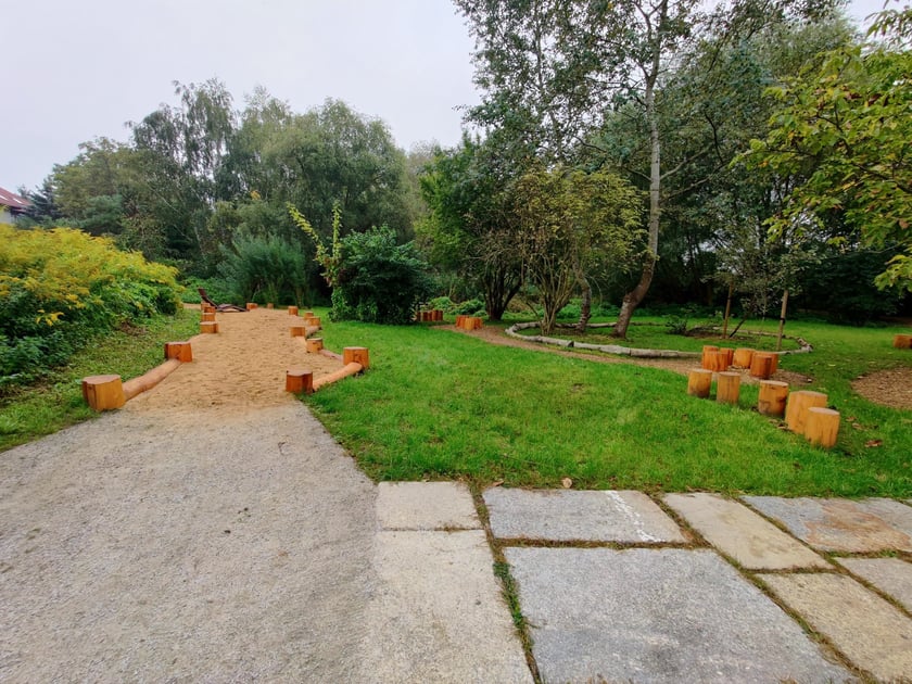 Park kieszonkowy przy ul. Kunickiego na Muchoborze Wielkim