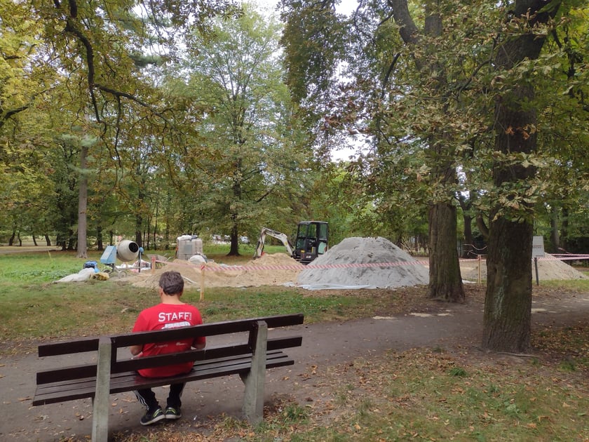 Park Skowroni, październik 2023