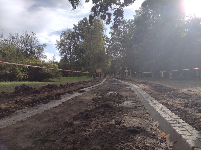 Park Skowroni, październik 2023