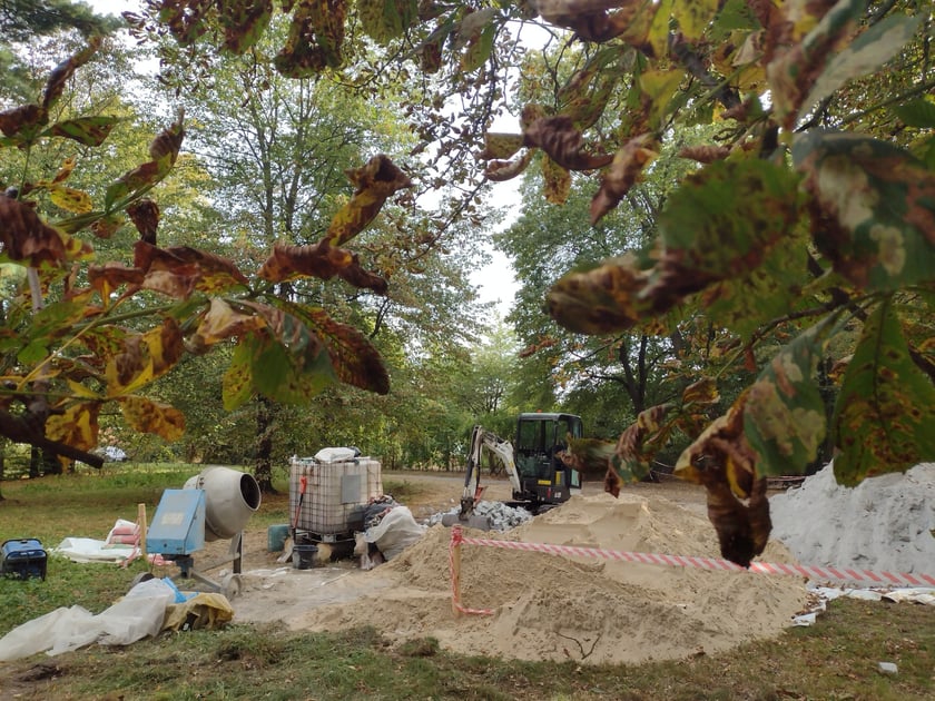 Park Skowroni, październik 2023