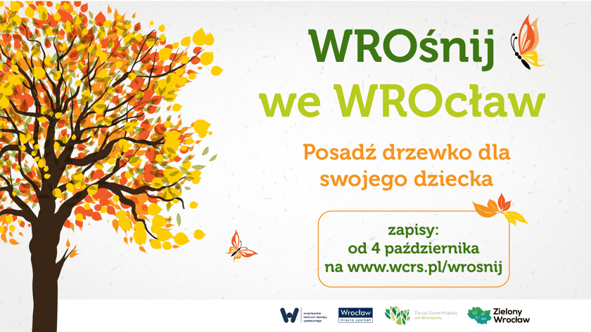 Powiększ obraz: WROśnij we WROcław - baner