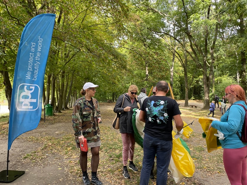 Sprzątanie Lasu Osobowickiego, 30 września 2023