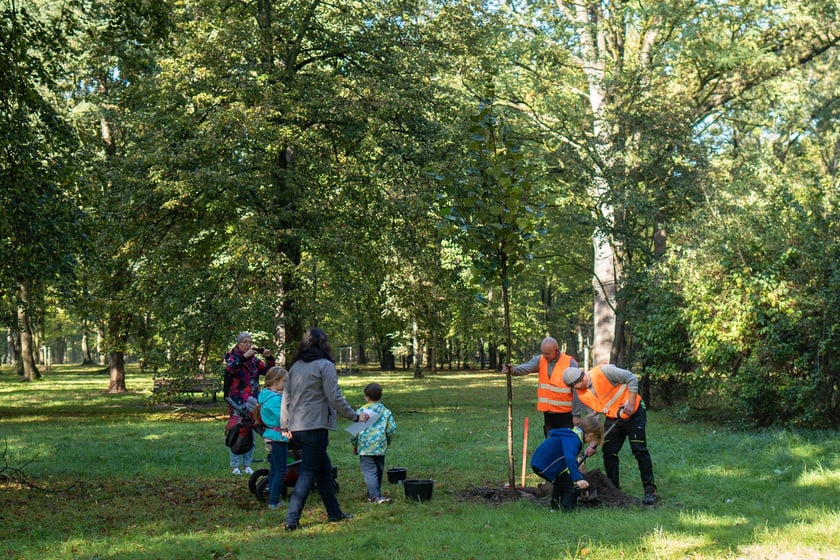 Uczestnicy pikniku WROśnij we WROcław