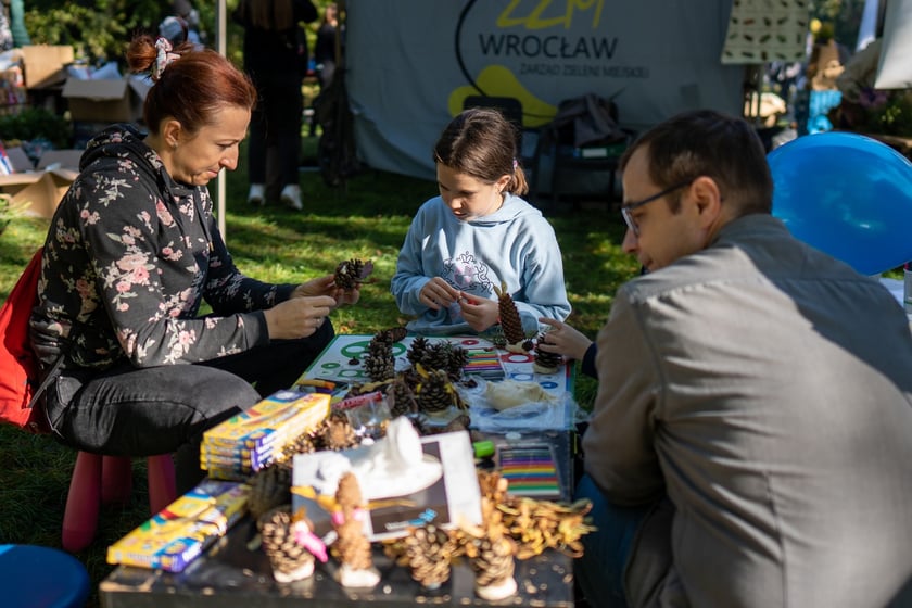 Uczestnicy pikniku WROśnij we WROcław