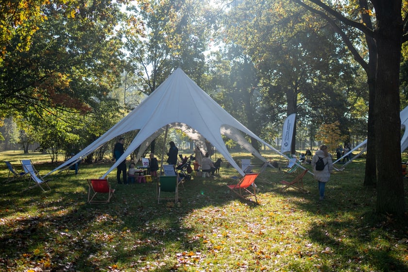 Uczestnicy pikniku WROśnij we WROcław