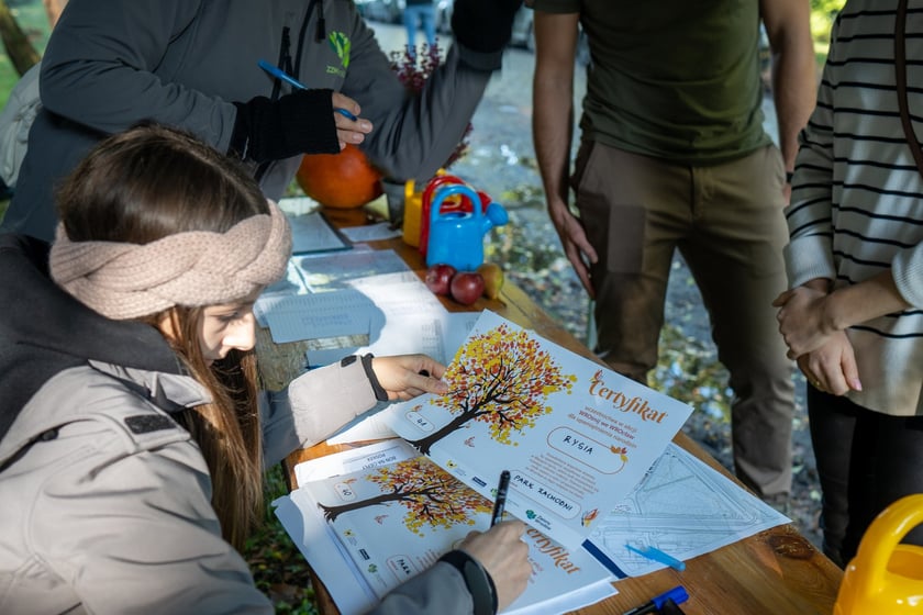 Uczestnicy pikniku WROśnij we WROcław