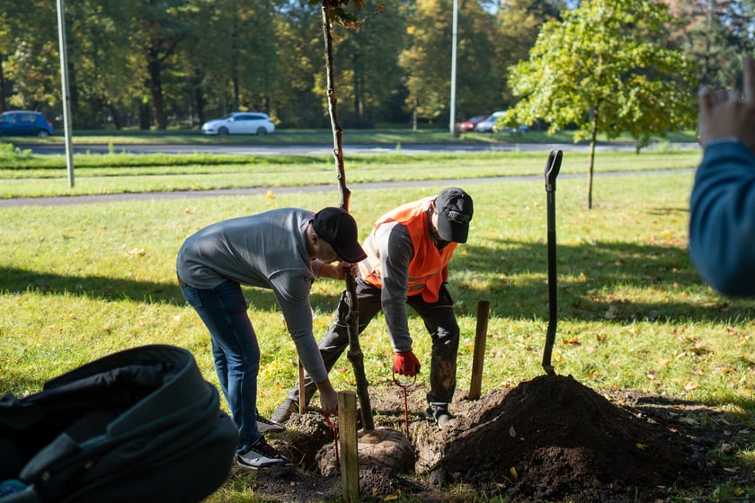 Uczestnicy pikniku WROśnij we WROcław