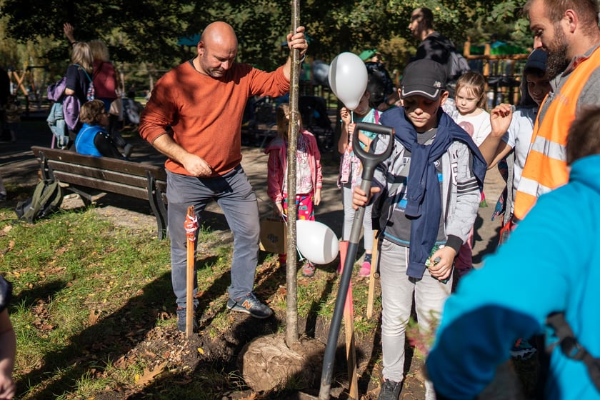 Uczestnicy pikniku WROśnij we WROcław