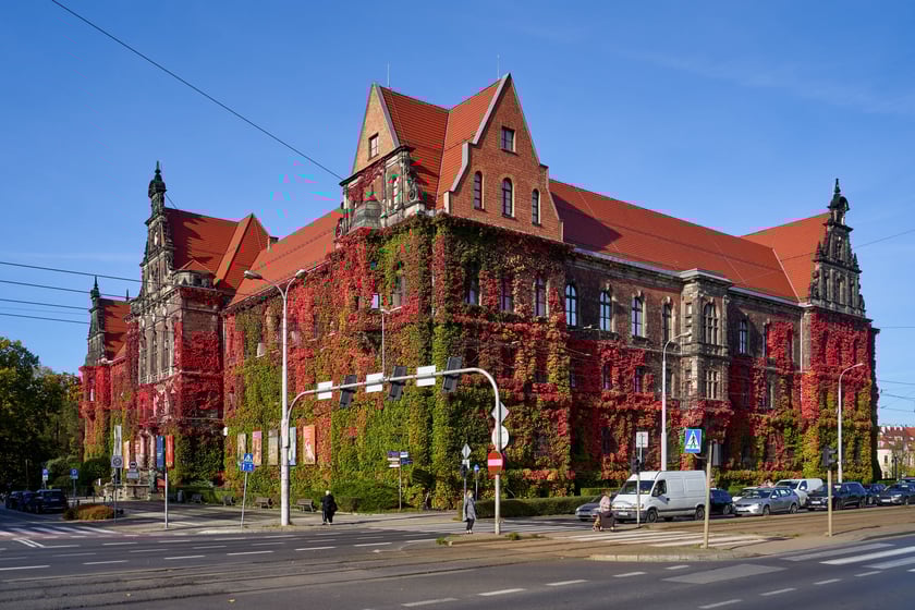 Budynek Muzeum Narodowego we Wrocławiu