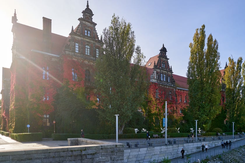 Budynek Muzeum Narodowego we Wrocławiu