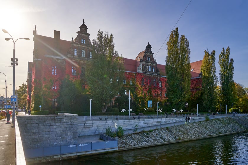 Budynek Muzeum Narodowego we Wrocławiu