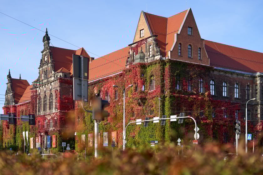 Budynek Muzeum Narodowego we Wrocławiu