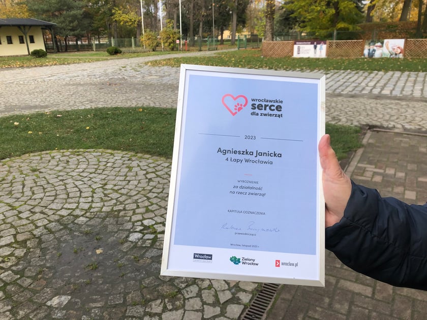 Wyróżnienie dla Agnieszki Janickiej