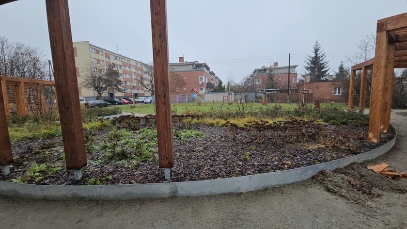 Skwer przy ul. Gazowej na wrocławskim Tarnogaju