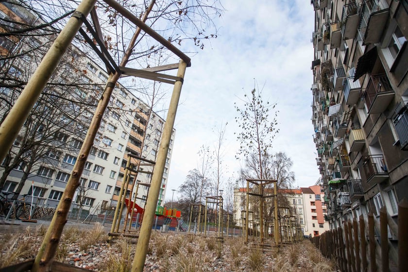 Nowy plac zabaw zbudowany na Sczepinie
