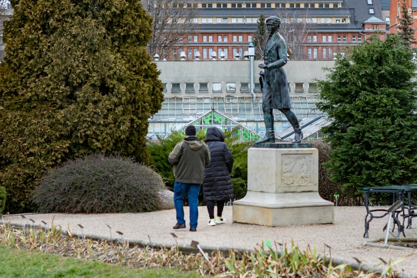Ogród Botaniczny zimą