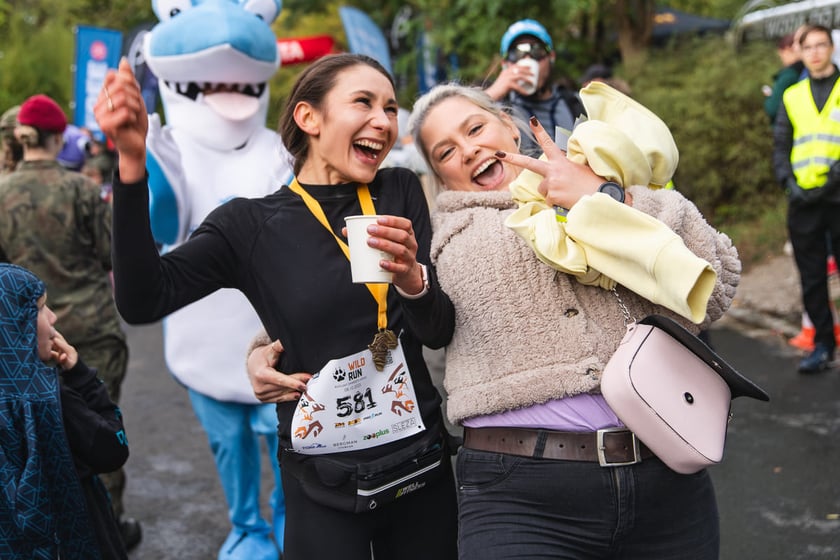 uczestniczki biegu charytatywnego Wild Run 2023