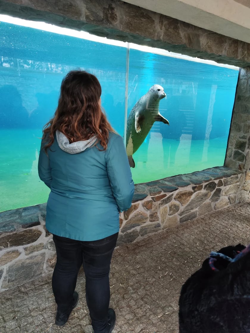Zajęcia praktyczne studentów we wrocławskim zoo