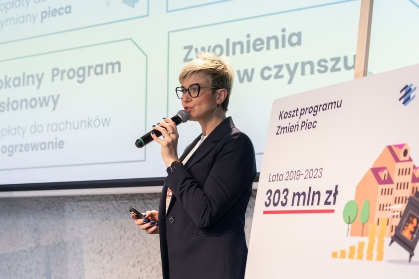 Konferencja prasowa podsumowująca program Zmień Piec