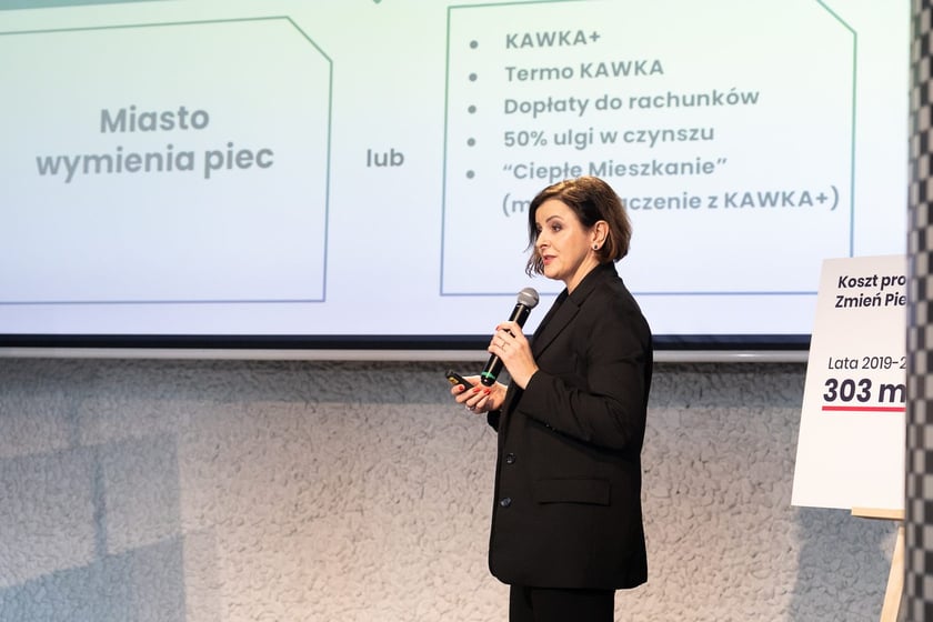 Konferencja prasowa podsumowująca program Zmień Piec