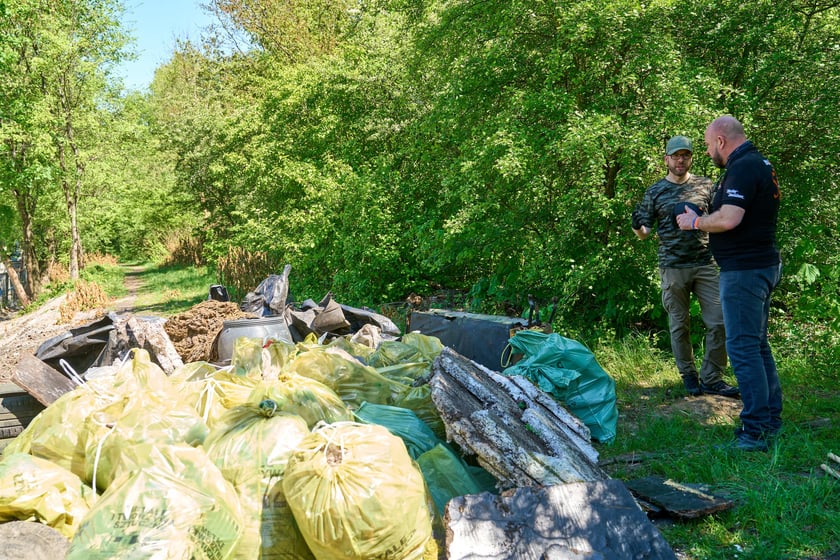 Sprzątanie Lasu Kuźnickiego, 27.04.2024